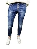 Must Have Piece, darf in keinem Kleiderschrank fehlen! Legere Jeans mit offener Knopfleiste, tapered Fit.