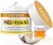 LILY SADO Coconut Milk & Manuka Honey Natural Face Moisturizer - Non Greasy Daily Facial Cream with Cocoa Butter & Gotu Kola - Anti Aging Lotion For Wrinkles, Fine Lines, Blemishes & Eczema - 2 oz.