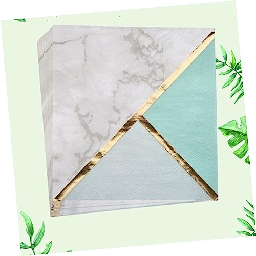 ULTECHNOVO 16 Unidades Guardanapos De Jantar Descartáveis Lenço De Papel Guardanapos Impressos Guard