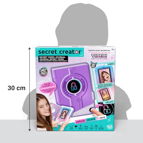 Journal secret vidéo pour protéger ses souvenirs des regards indiscrets avec empreinte - 5