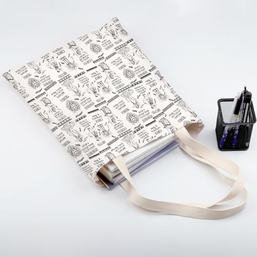 FEELMEM Greek Goddess Tote Bag Circe & Athena & Aphrodite & Medusa & Artemis Ancient Classics Greek Mythology Dark Academia Gifts - Image 3