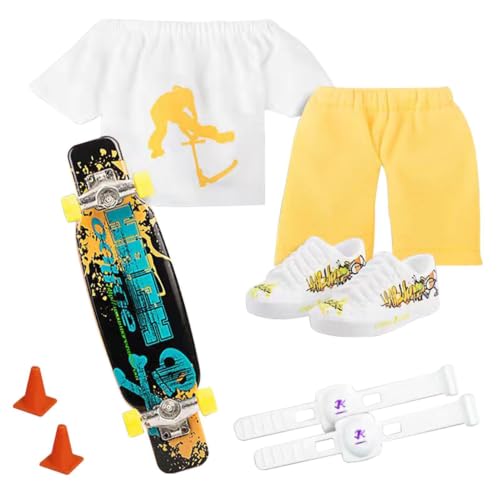 Genérico Mini Scooter de Juguetes para Dedos | Finger Scooter Fingerboard Skateboard Movimiento de la del Dedo | Favores de Regalos de cumpleaños para niños Juegos de Mesa