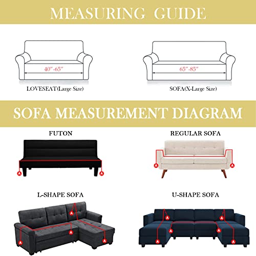 Handontime Boho Dog Couch Cover Yellow Geometric On Beige Sofa Covers Farmhouse Sofa Slipcover Simple Couch Protector For Dogs Chenille Sectional Couch Covers Aztec Couch Cushion Covers, 71"X 134" #TOP1