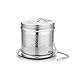 Mogokoyo Infusore per palline di tè grande, infusore per spezie, in acciaio inox 304, a maglia extra fine, per tè freddo alle erbe, tè in foglie sfuse, zuppa di cottura con gancio a catena