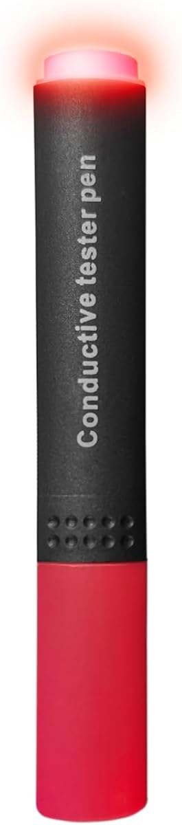 Conductivity Test Pen for Grounding Products Conductive Pen Continuity Tester for Grounding Mats, Sheets