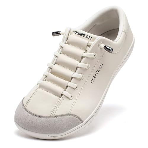 Hobibear Zapatillas Minimalistas Anchas Y Modernas Para Hombre Y Mujer, Gris Claro, 38.5 Eu Hobibear Zapatillas Minimalistas Anchas Y Modernas Para Hombre Y Mujer, Gris Claro, 38.5 Eu