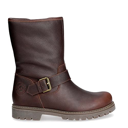Panama Jack PT180071 Mujer Botas Estilo Motero, Marrón (Castaño B23), 37 EU