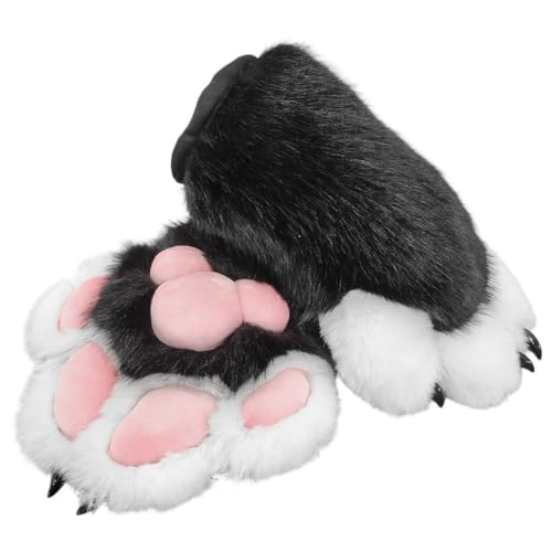 Guantes de pata de gato Hrippy el accesorio de felpa que soluciona tu disfraz rápido de adulto 6