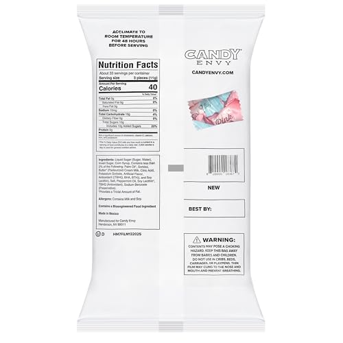 Candy Envy - Baby Reveal Buttermints - 13 oz. Bag - 100 Individually Wrapped ...