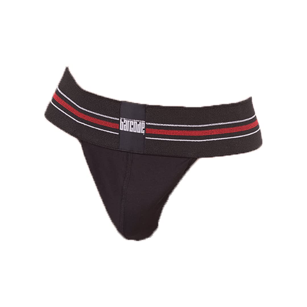 Barcode BerlinMens Underwear - Men's Thong String - String Hildor Black - Black 1x