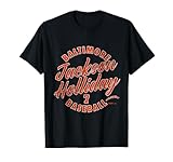 Jackson Holliday Baltimore Baseball Vintage Cursive MLBPA T-Shirt