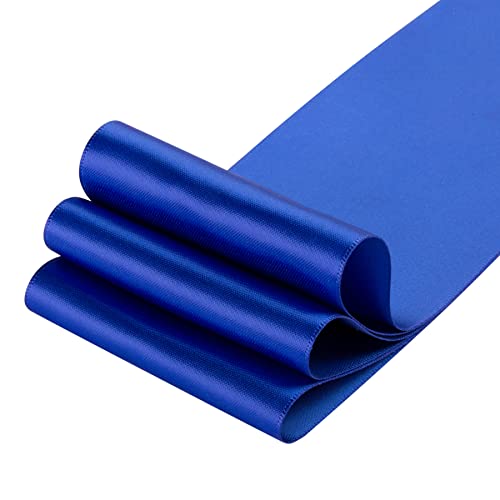 Double Faced Satin Ribbon, 75mm X 22M, Solid Polyester Craft Ribbon, Perfect for Gift Wrapping Crafts - Image 3