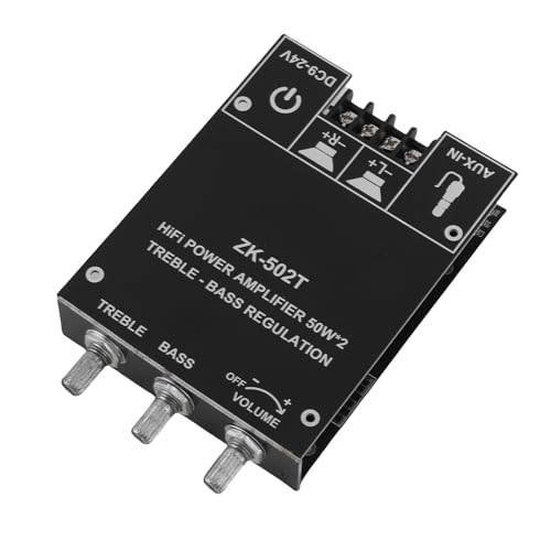 Modulo Scheda di Amplificatore di Potenza Stereo a Doppio Canale con e Controllo dei Bassi degli Alti - per Configurazioni Audio Personalizzate