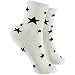 Produktbild cosey - bunte Socken in Sterne Design weiß (33  40) - 6 Paar
