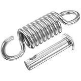 Suspension polyvalente : ce ressort est un accessoire multifonctionnel qui renforce les fixations, le rendant adapté à divers besoins de suspension, ressorts pour balançoire, ressort d'extension