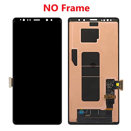 Tela sensível ao toque original de 6,4 polegadas Super AMOLED Note 9 para Samsung Galaxy Note9 N960