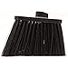 SPARTA Plastic Broom Head, Angled, Un-Flagged for Large Debris Indoor, Outdoor, Home, Restaurant, Lobby, Office, 12 Inches, Tan, (Pack of 12)