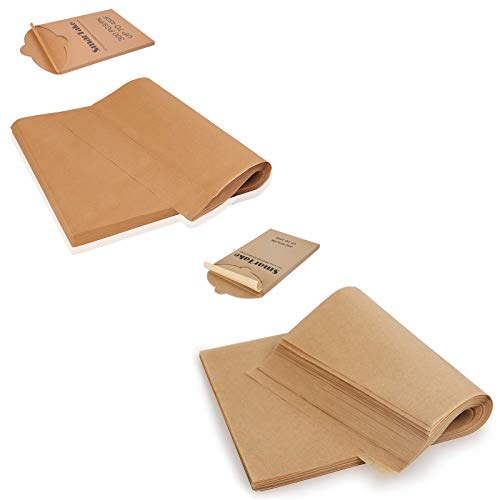 Smartake 300 Pcs 12×16 Inches Parchment Paper Baking Sheets With Smartake 200 Pcs 9×13 Inches Parchment Paper Baking Sheets cover