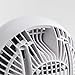 IRIS USA WOOZOO Air Circulator Fan with Remote, Oscillation, 3 Speeds, 52ft Max Air Distance, Adjustable Tilt, Quiet Motor, Small Fan for Bedroom, Office, Dorm, White