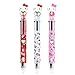 Hello Kitty 0.7mm 6-Color Multicolor Ballpoint Pen w/Hello Kitty Figure 1PC (Red)