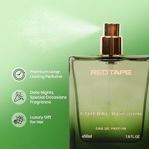 Image of Red Tape Etneral Blossom Eau De Parfum for Women 50ML | Long-Lasting Luxury Perfume | Fragrance Spray | Premium Scented Gift for Her