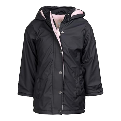 Image of Hunter Clothes Girls - Plush Lined Waterproof Rain Jacket with Hood | Lightweight Windbreaker Coat for Girls Sizes (2T-12)