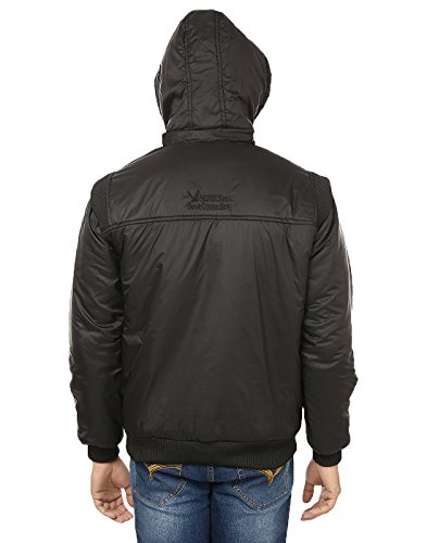 Image of TrapNation Men's Solid Regular Jacket Jerkin Storm