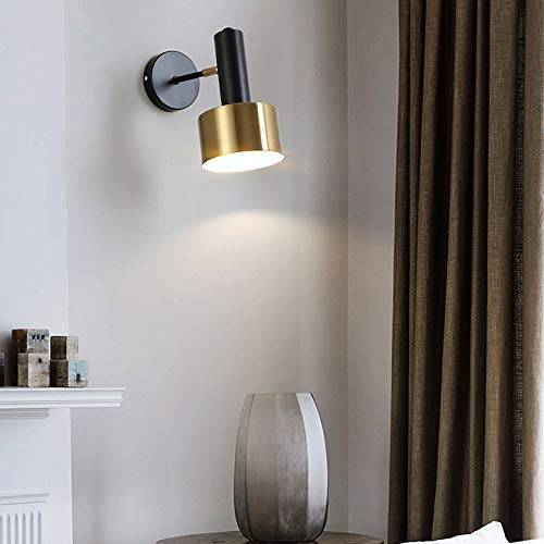 Lampes de lecture de chevet rotatives E27 pour chambre à coucher - 2