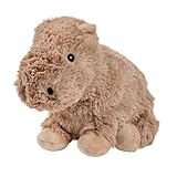 Warmies Plush Capybara Microwavable Weighted Teddy with French Lavender Scent, Hot or Cold for Cool Relaxation and Warm Relief