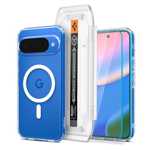 Protection MagSafe Pixel 10 anti-choc Spigen Ultra Hybrid Pack complet