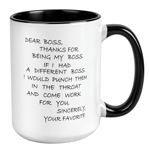 Worlds Best Boss Coffee Mug 15oz
