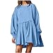 Mini maglietta da donna, oversize, patchwork, colore block,...