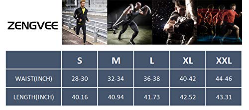 image for ZENGVEE Men's Sweatpant with Pockets Open Bottom Athletic Pants for Jo