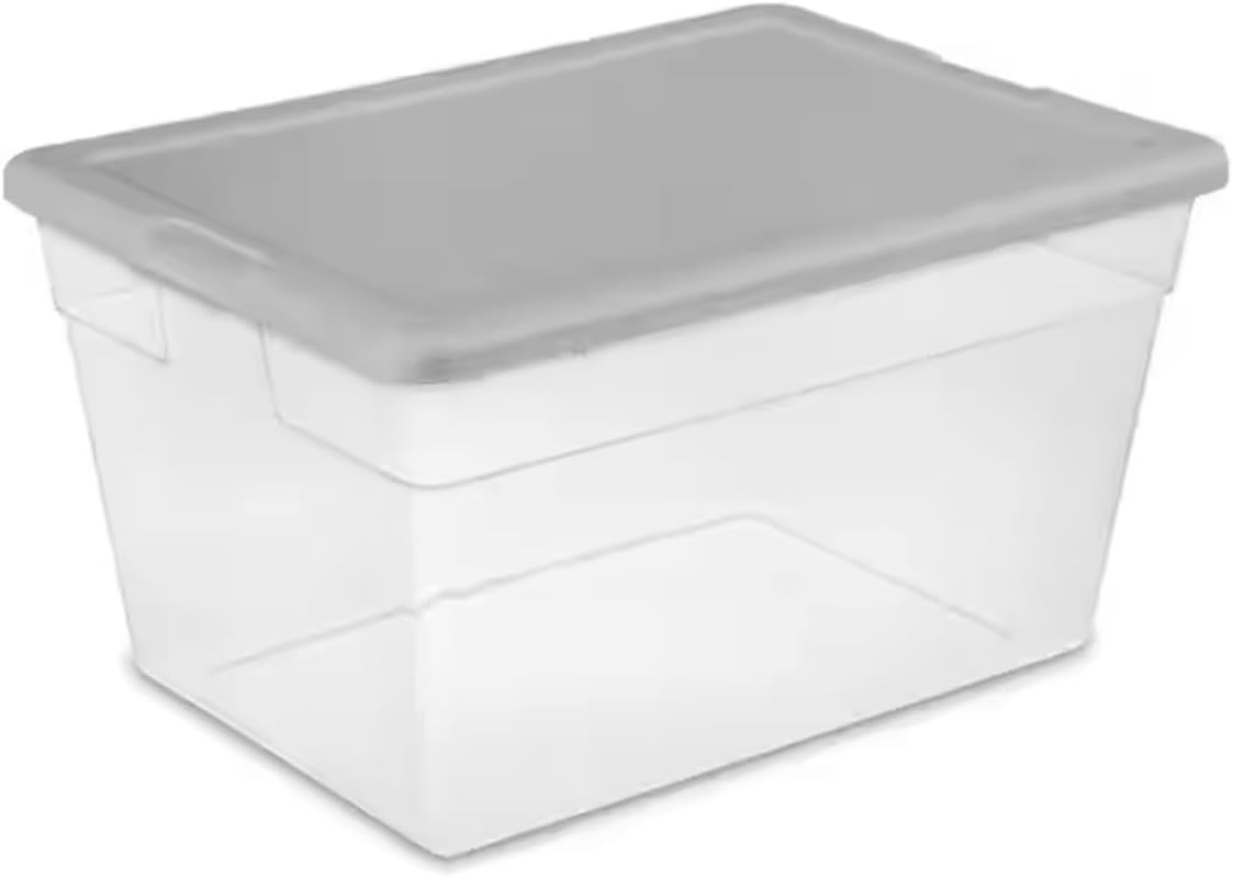 56 Qt. Clear Storage Box BR41030
