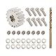 Taesayl Soporte para llanta de repuesto Engranaje Reparación del Soporte Rueda de Repuesto Acero 7M3803660 Galaxy Alhambra Soporte para llanta de refacción 7M3 803 660 F 7M3 803 660 E