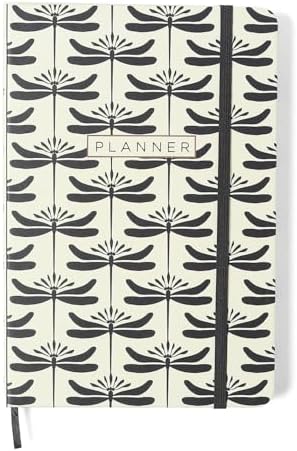 PLANNER PERMANENTE CADERNETA CICEROS LIBELULAS 14X21 OFF WHITE