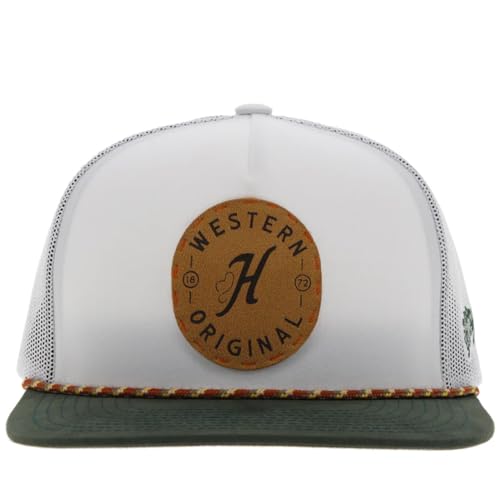 Image of HOOEY Spur Adjustable Snapback Hat - High Profile 5-Panel Breathable Mesh Baseball Cap, Trucker Hat for Men and Women