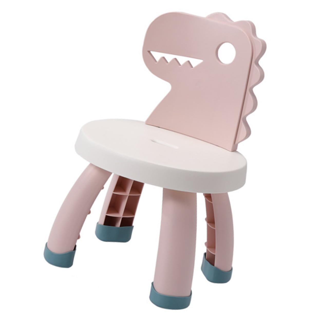 Tabouret dossier dinosaure stable pour éviter les chutes des enfants