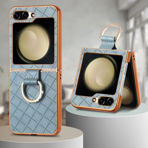 Étui Galaxy Z Flip 5 bleu pour visionner vos vidéos en mains libres