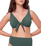 Triumph Damen Summer Expression W 03 sd Bikini top, Smoky Green, 40F