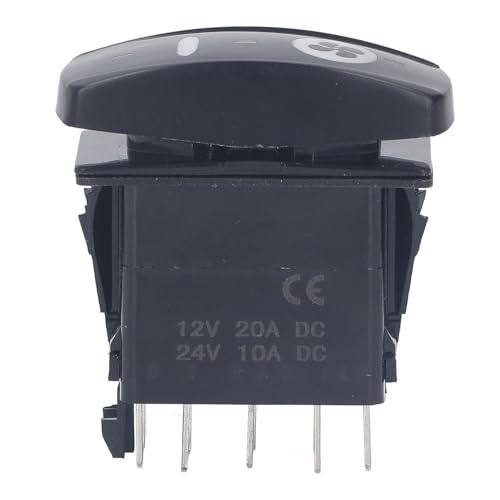 Leapiture 2144695 Backhoe Loader Switch Excavator Rocker Switch Vehicle Rocker Switch Industrial Rocker Switch for 414E 416E 420E 430E