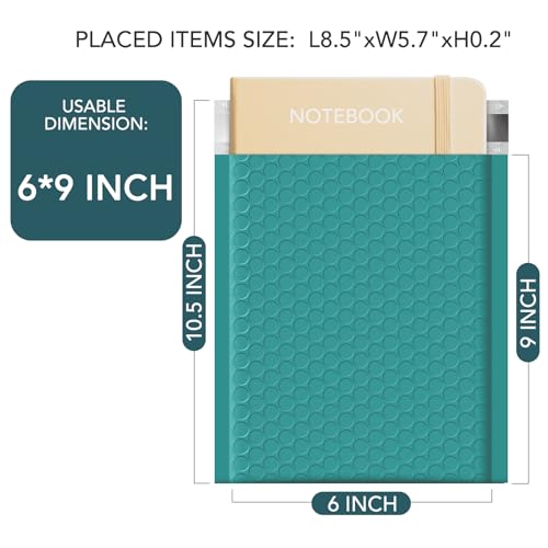 Image of METRONIC Bubble Mailers 6x10 inch Padded Envelopes Forest Green 600 Pack Sealed | Usable Size 6x9 inch,Waterproof Cushioning Bags for Shipping Jewelry Makeup Supplies,Packaging Bulk,Tear-Resistant Small Opaque