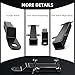 Deluxe Golf Cart Trailer Hitch Kit, Fit for Footrest Backseat with 2 in Receiver High-Strength Universal Fit, Seamless Compatible Club Car, EZGO, Yamaha, Ideal for Golf Cart Trailers