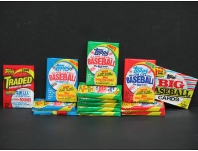 200 Vintage Baseball Cards all in Unopened Packs PLUS a BONUS MICKEY MANTLE card with every order!!!