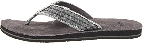 Sanuk Mens Fraid Not | Flip Flops for Men | Mens Sandals | Beach Sandals | Supportive & Lightweight | Comfort Footbed2