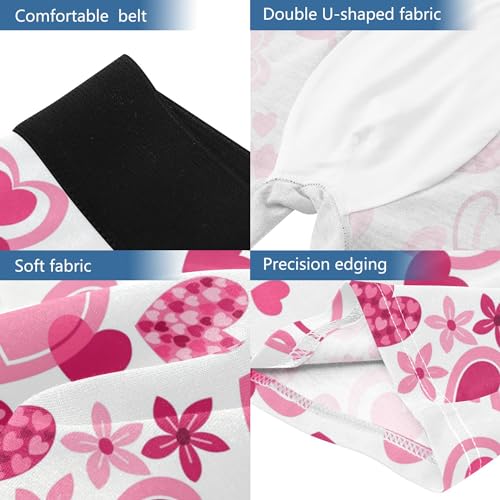 visesunny Underwear for Men Funny Pattern Boxer Briefs Moisture-wicking Soft Breathable Underpants4