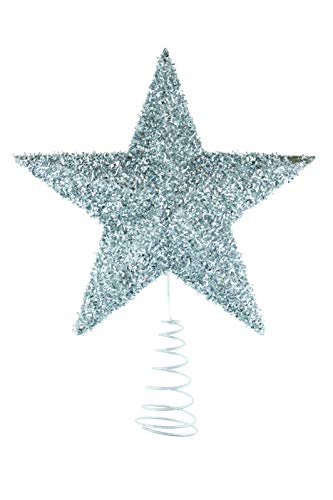 Add a Festive Touch to Your Christmas Tree with Clever Creations' 7-Inch Confetti Star Tree Topper