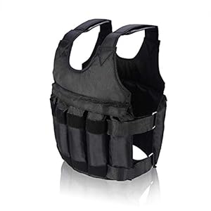 50kg Max Load Training Weighted Vest,Multiple Weights Option Available Exercise Fitness Workout Weighted Jacket
