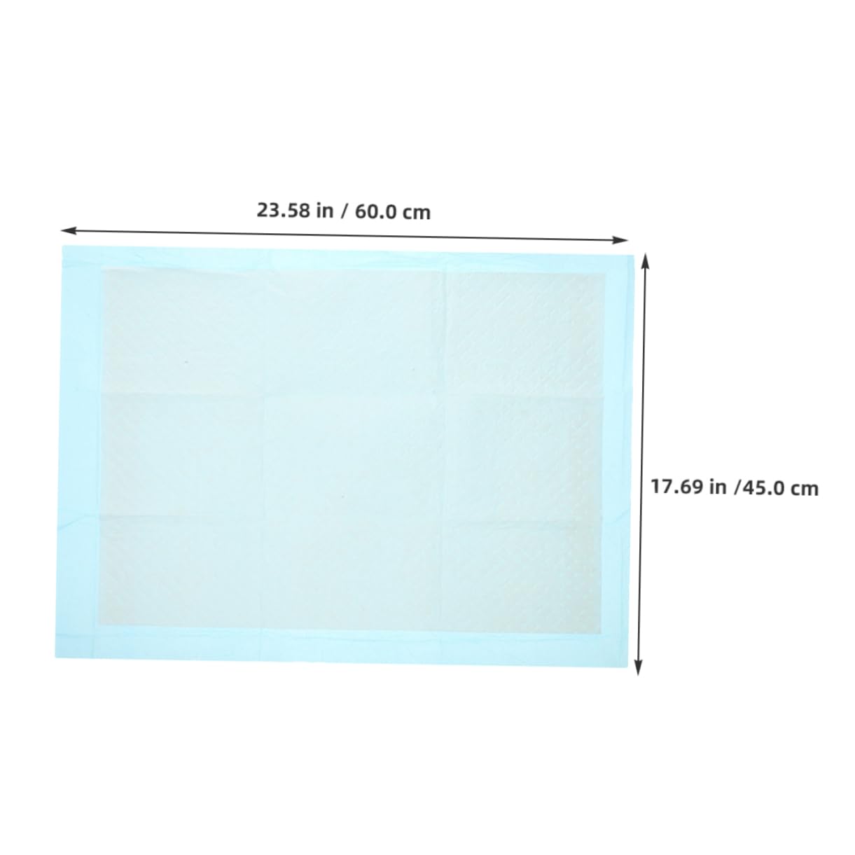 50pezzi Tappetini Igienici Assorbenti Per Ultra Assorbenti e Impermeabili Per Addestramento e Comfort Domestici
