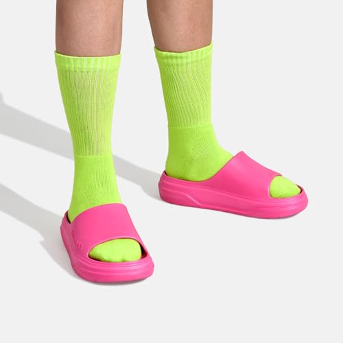 Image of Neeman's Cushers Slides for Men | CushyVerse Cushioned Waterproof Chappal | Arch Support Flip Flops & Sliders | Bounce Back Soft Cushioning Slipper for Daily Use